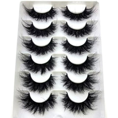 HBZGTLAD textured lashes create a bold, eye-catching look for evenings