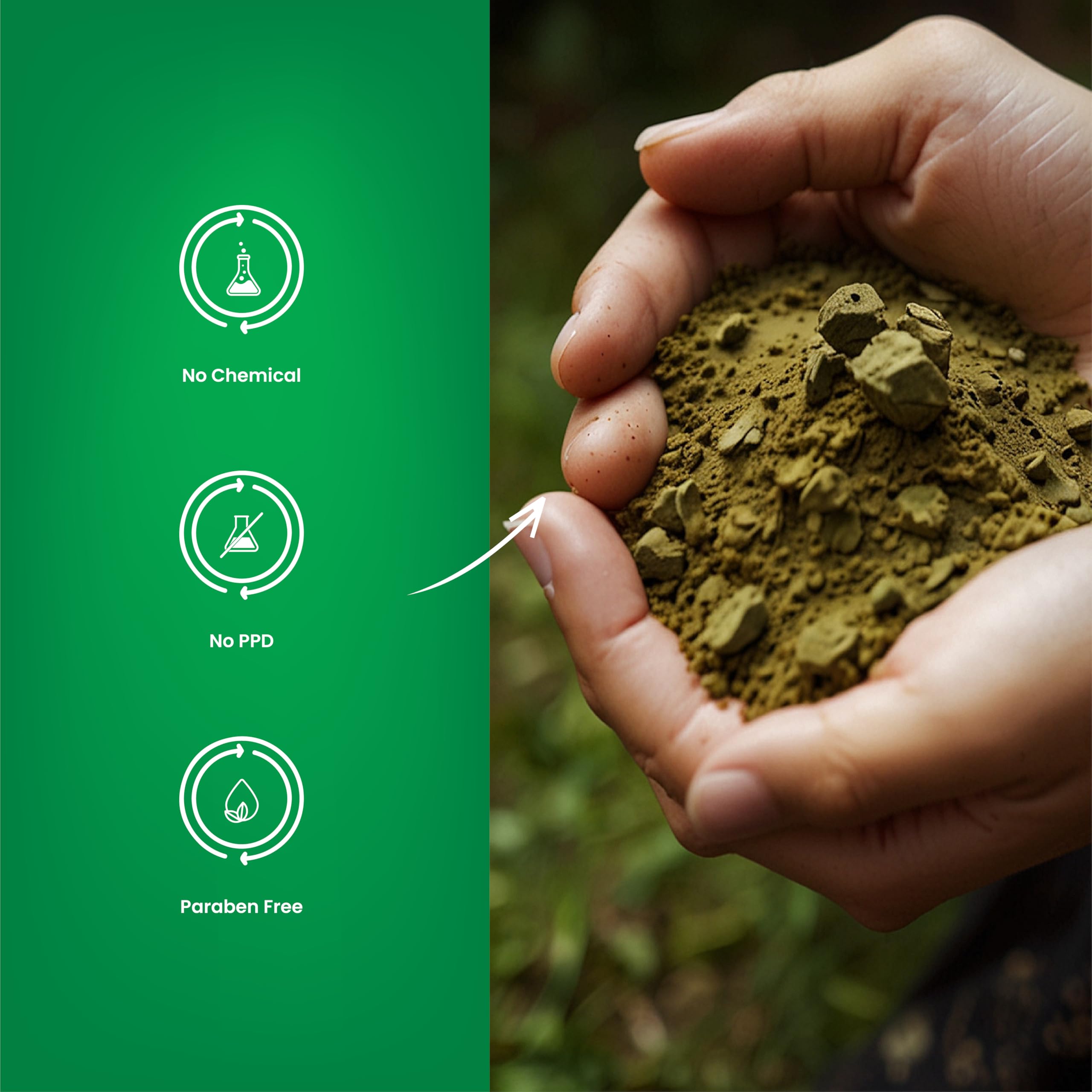 H&C henna powder safe for all ages and family use
