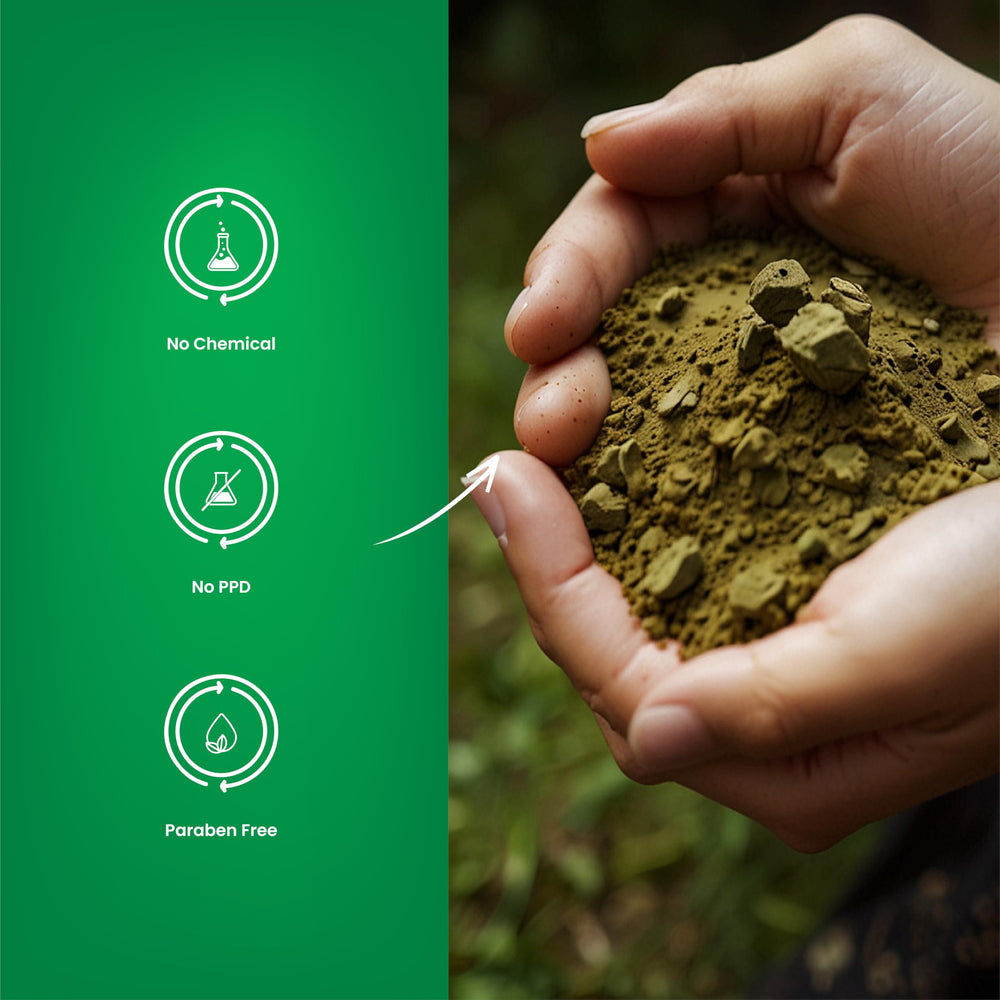 H&C henna powder safe for all ages and family use