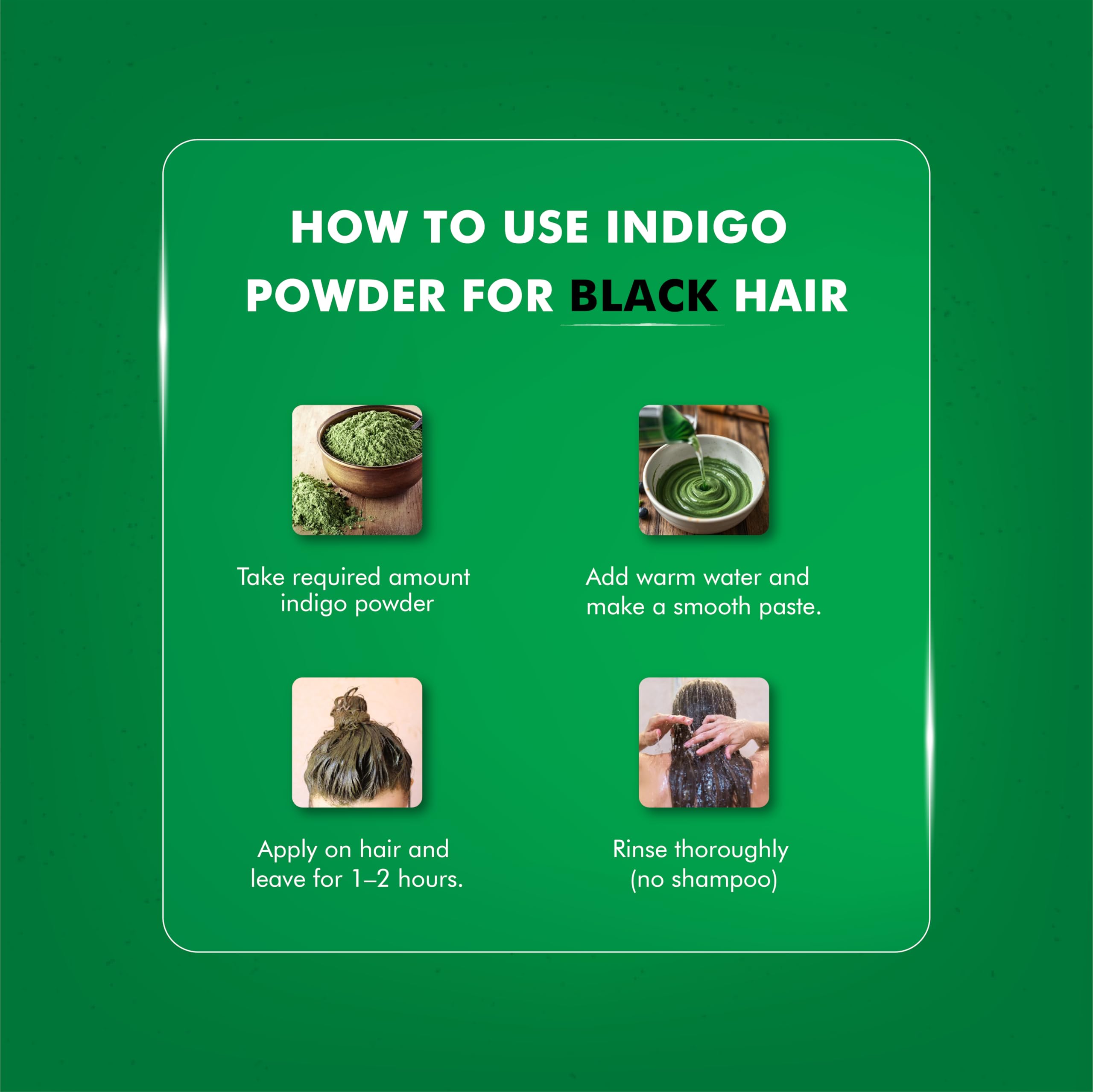 H&C Indigo powder jar promotes safe, chemical-free color.