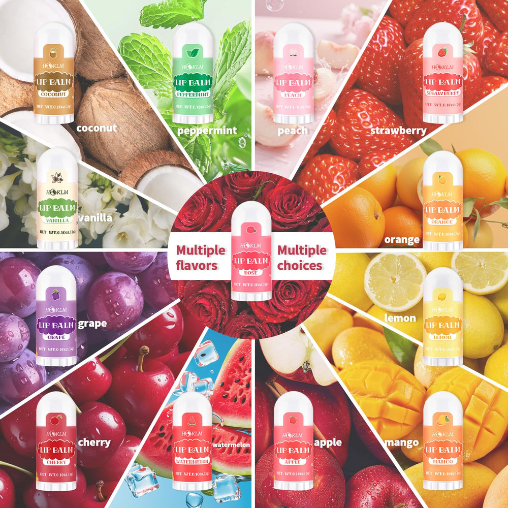 HCKLM lip balm with coconut oil provides hydration for dry lips