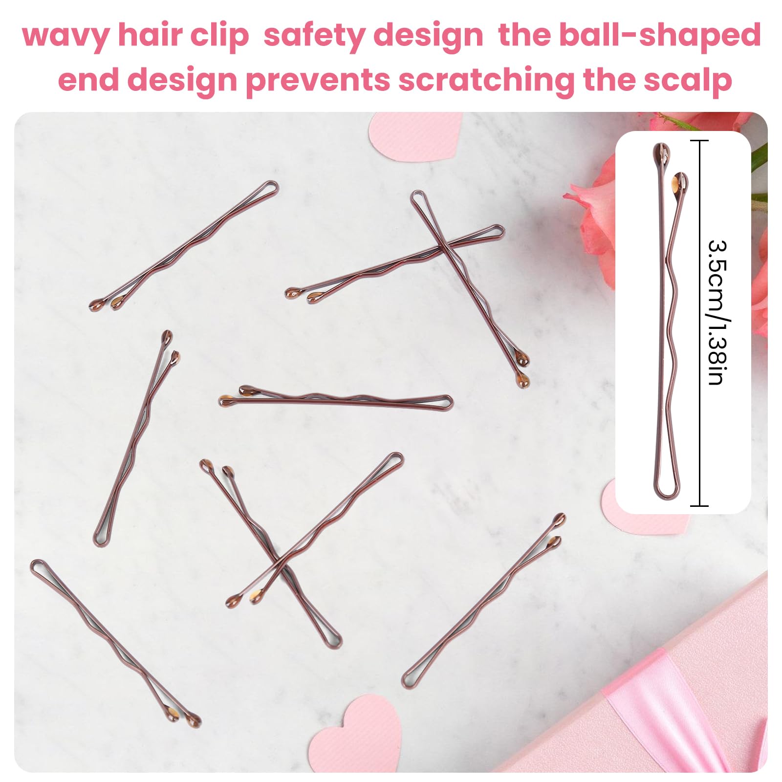 HCYPCV pinzas para cabello mini, uso diario, fáciles de colocar y quitar.