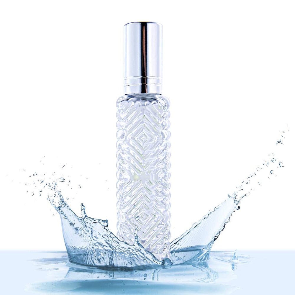 Versatile set supports perfumes, lotions, and sprays in one pack.