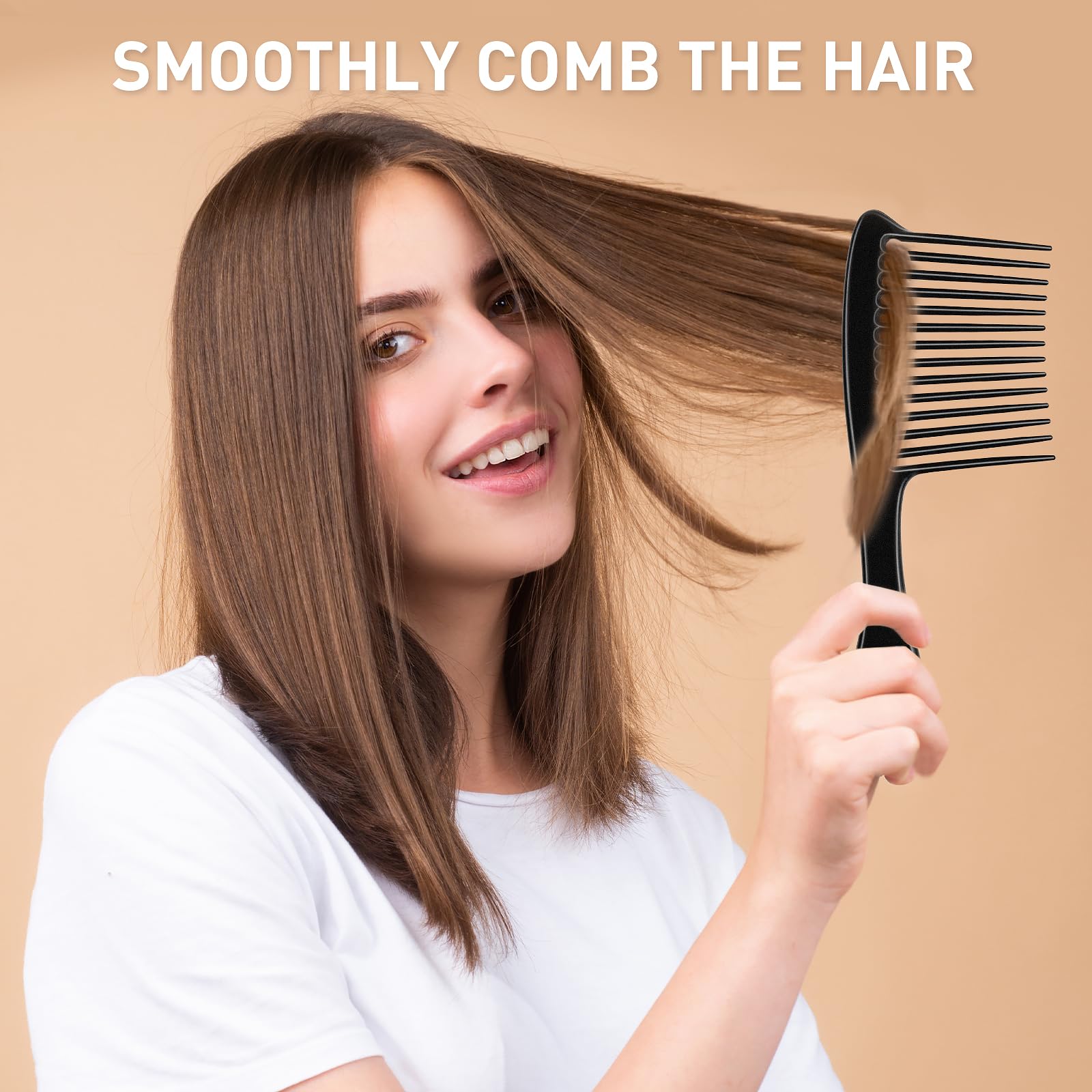 HDAJY black gift-ready comb for family and friends.