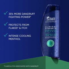 Head & Shoulders, alivio de picor y caspa para cuero cabelludo irritado.