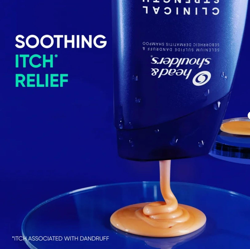 Head & Shoulders, espuma de champú 2 en 1 para cabello suave y limpio.