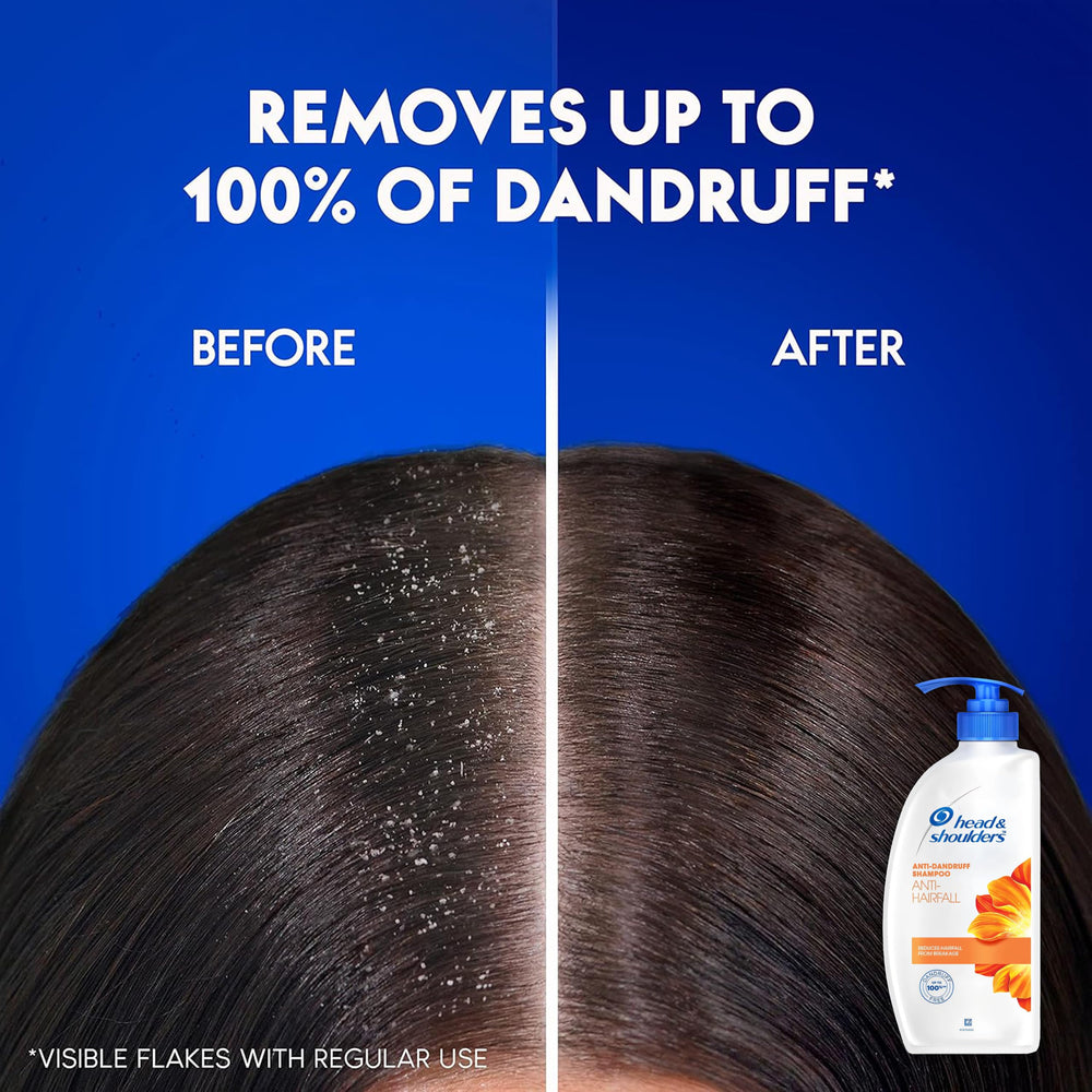 Head & Shoulders, estante del baño con producto confiable para cabello