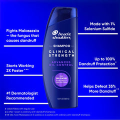 Head & Shoulders champú de fuerza clínica en la ducha diaria