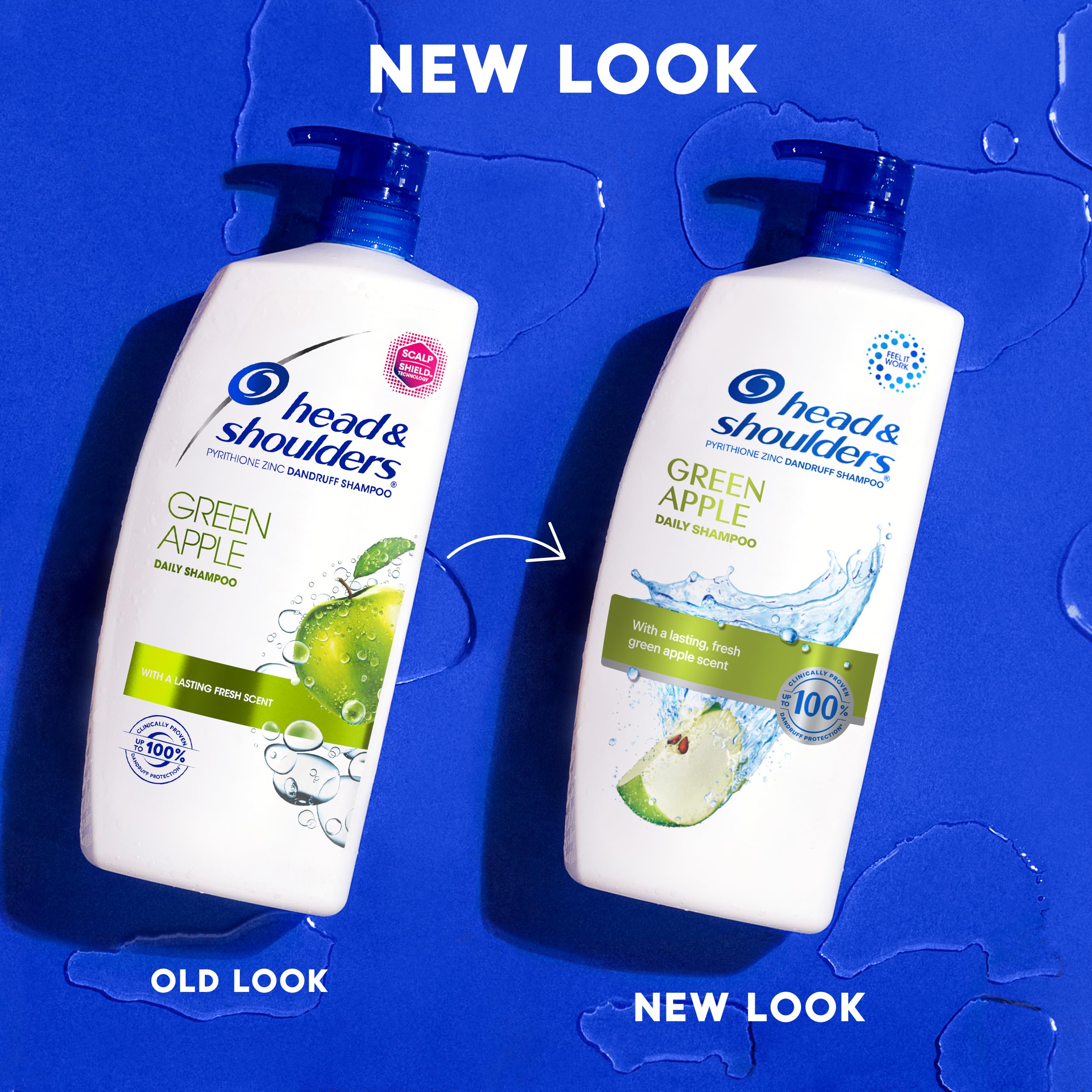 Head & Shoulders back label showing ingredients and usage details for transparency