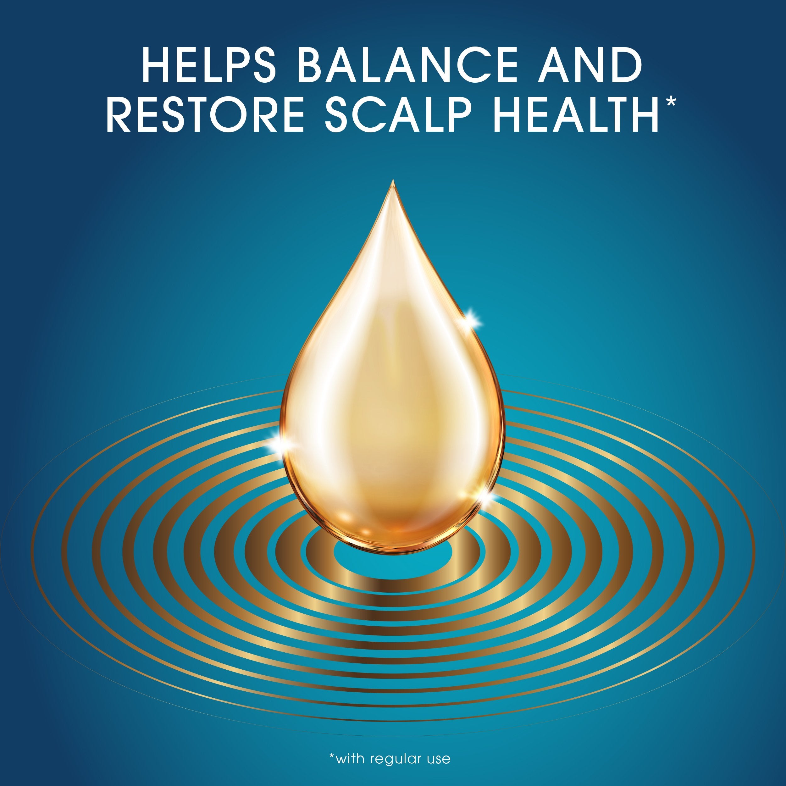 Coconut oil infusion in Head & Shoulders Royal Oils shampoo nourishing scalp