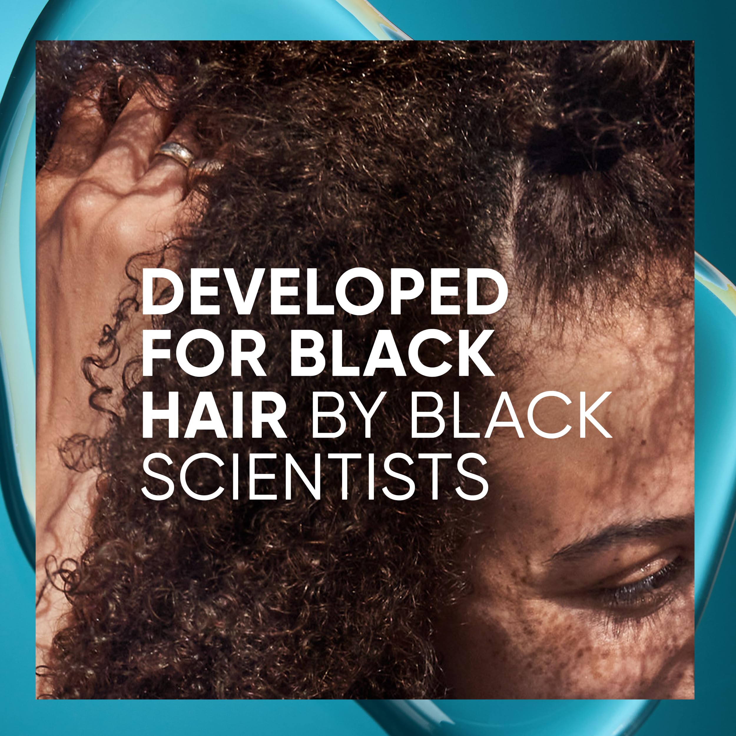 Color-treated hair protected by Head & Shoulders Royal Oils formula
