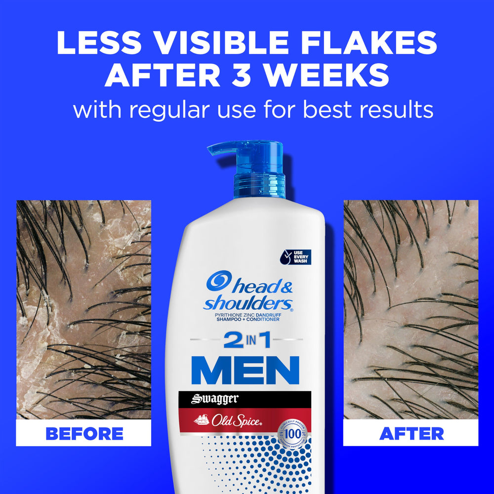 Head & Shoulders Swagger 2-in-1 for color-treated hair keeps moisture balanced