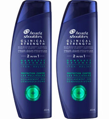 Head & Shoulders, vista de botella, defensa contra la caspa para uso diario.