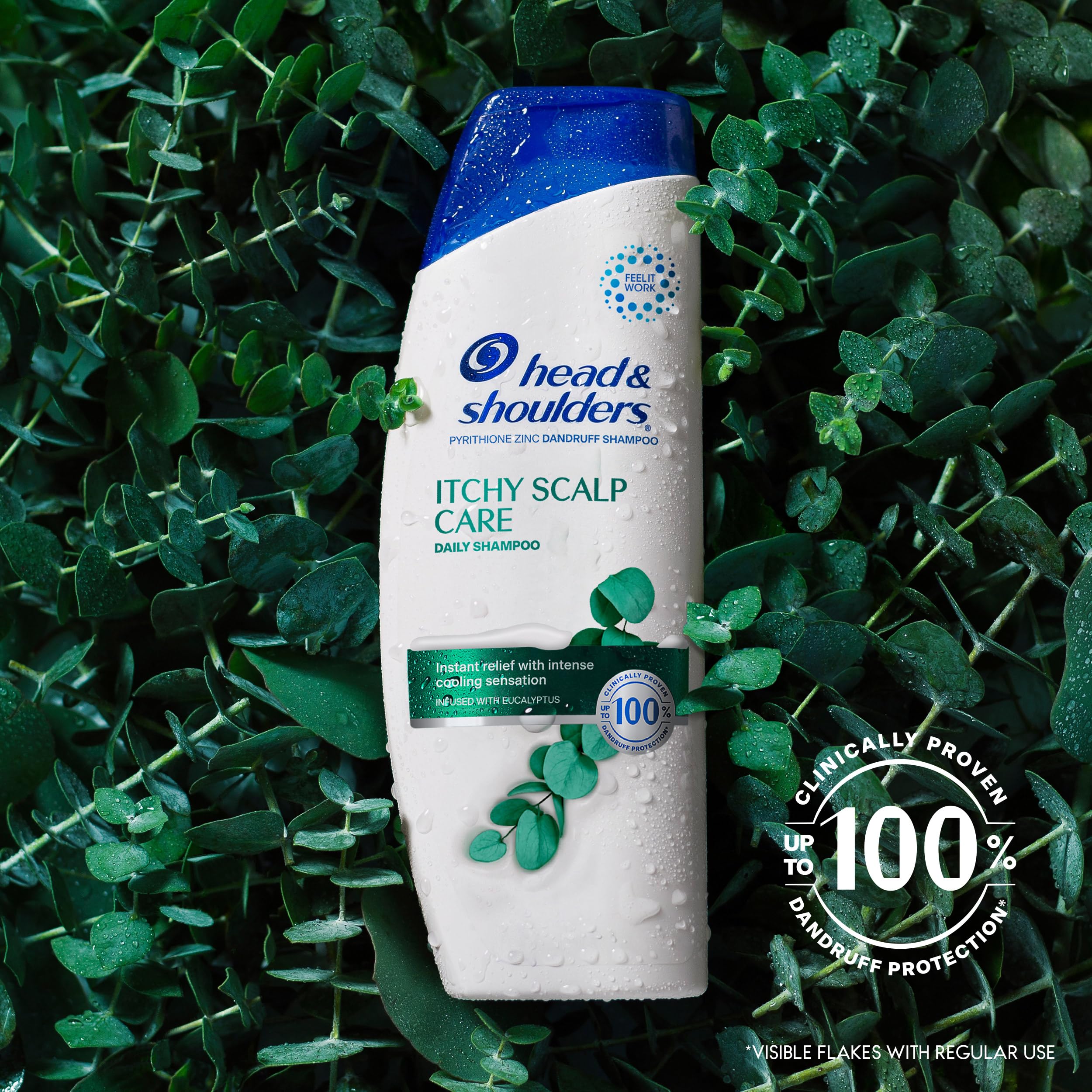 Head & Shoulders 2-in-1 twin-pack on display for convenient shampoo and conditioner routine