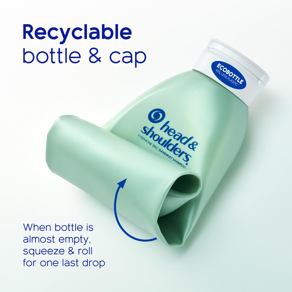 Envase reciclable ECOBOTTLE de Head & Shoulders BARE.