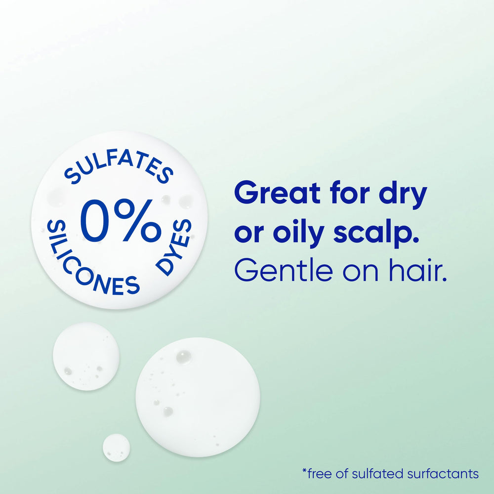 Zinc piritionato en Head & Shoulders BARE para protección anti-caspa.