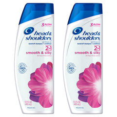Head & Shoulders botella-derrame 2en1, lavado suave para cabello limpio