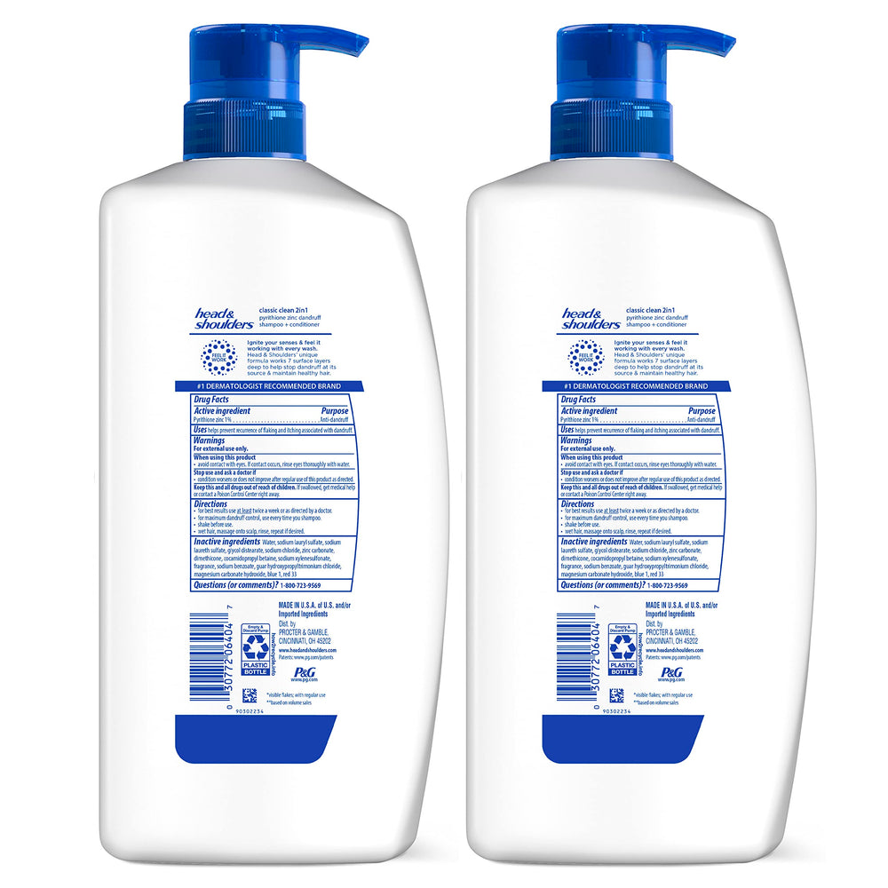 Head & Shoulders cap close-up highlighting reliable bottle seal for hygienic use.