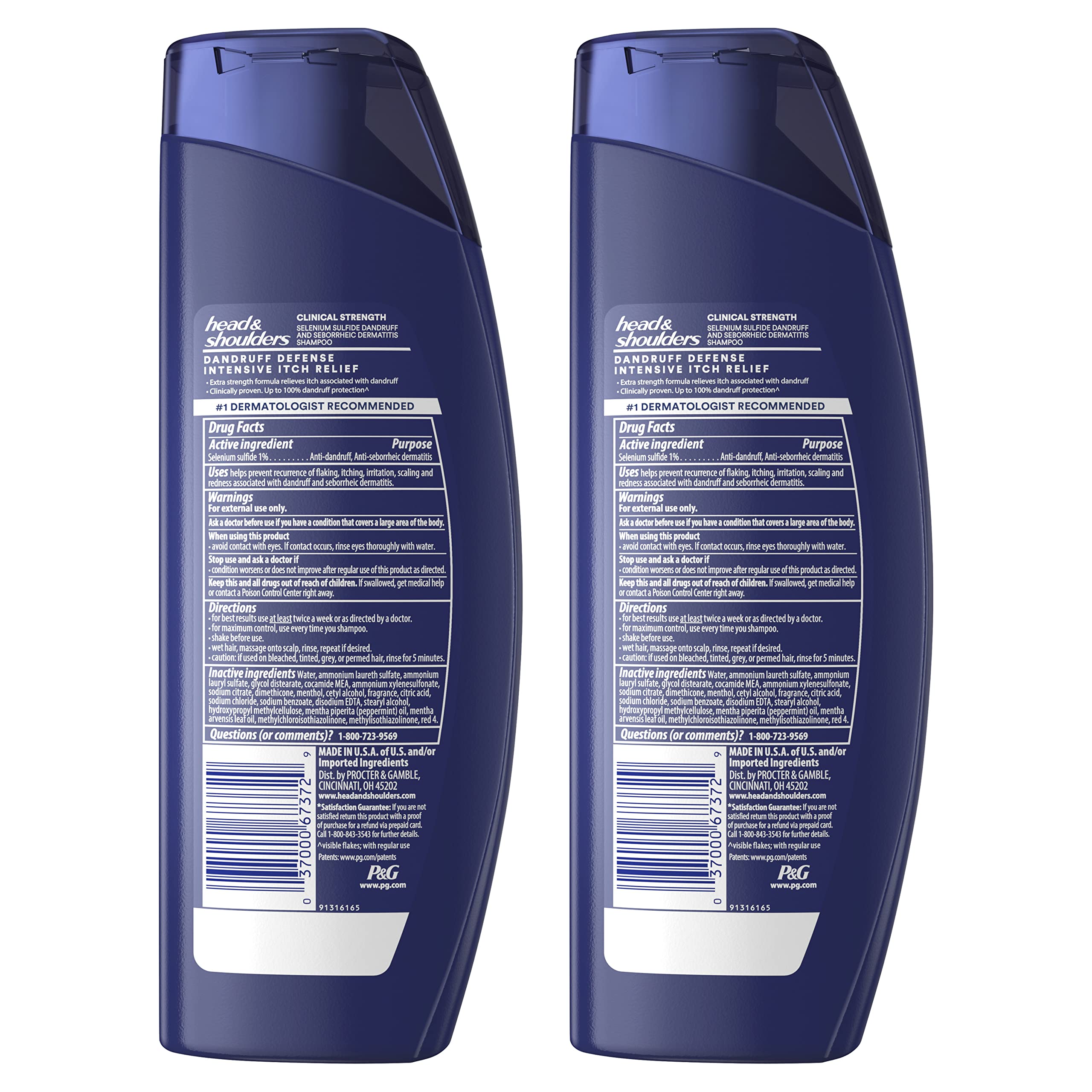 Head & Shoulders, dosis diaria para cabello y cuero cabelludo.