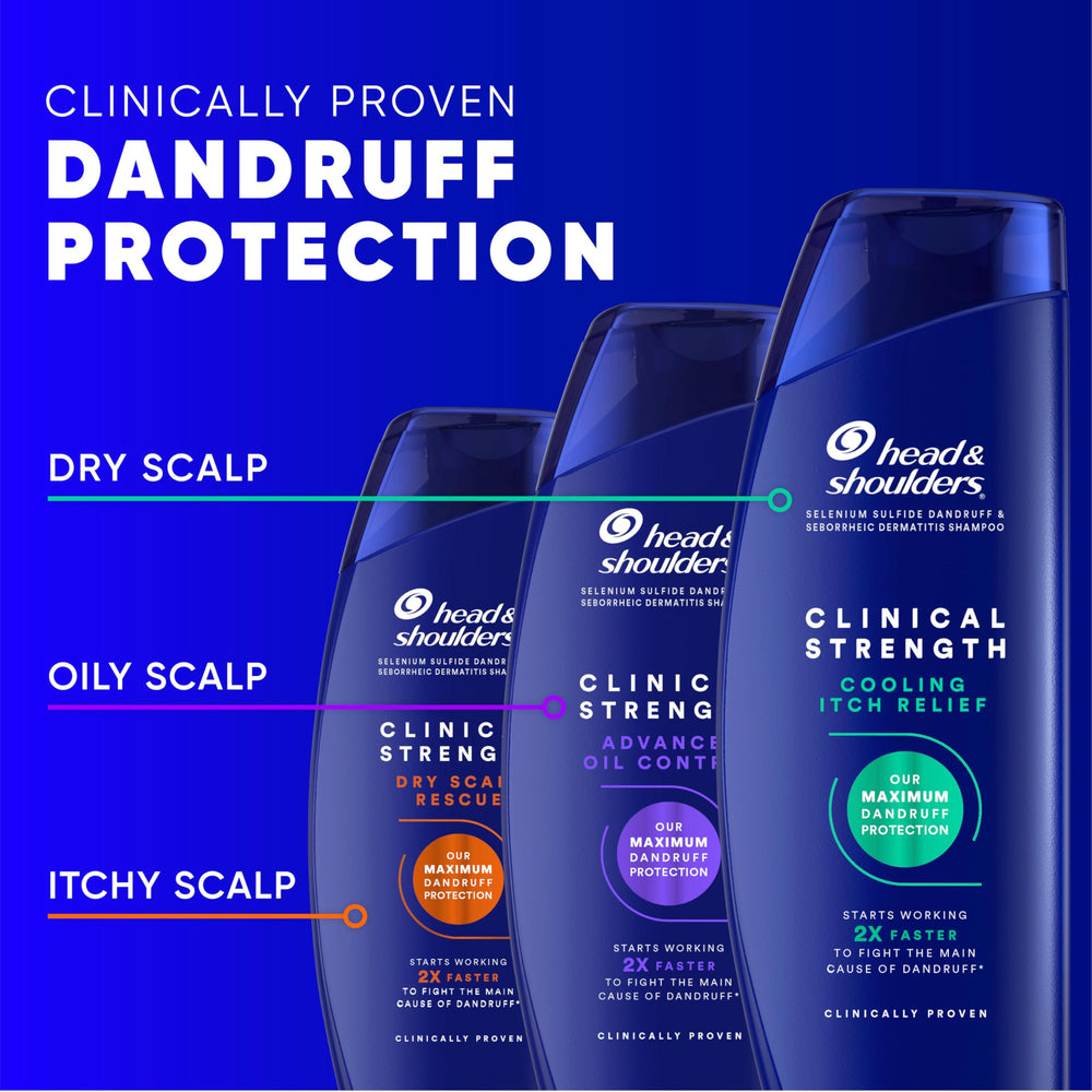 Head & Shoulders, tapa ergonómica para manejo cómodo.
