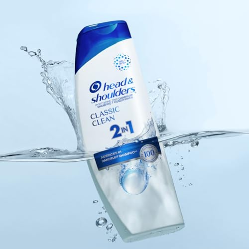 Head & Shoulders Classic Clean color-treated safe icon illustrates gentle formula.