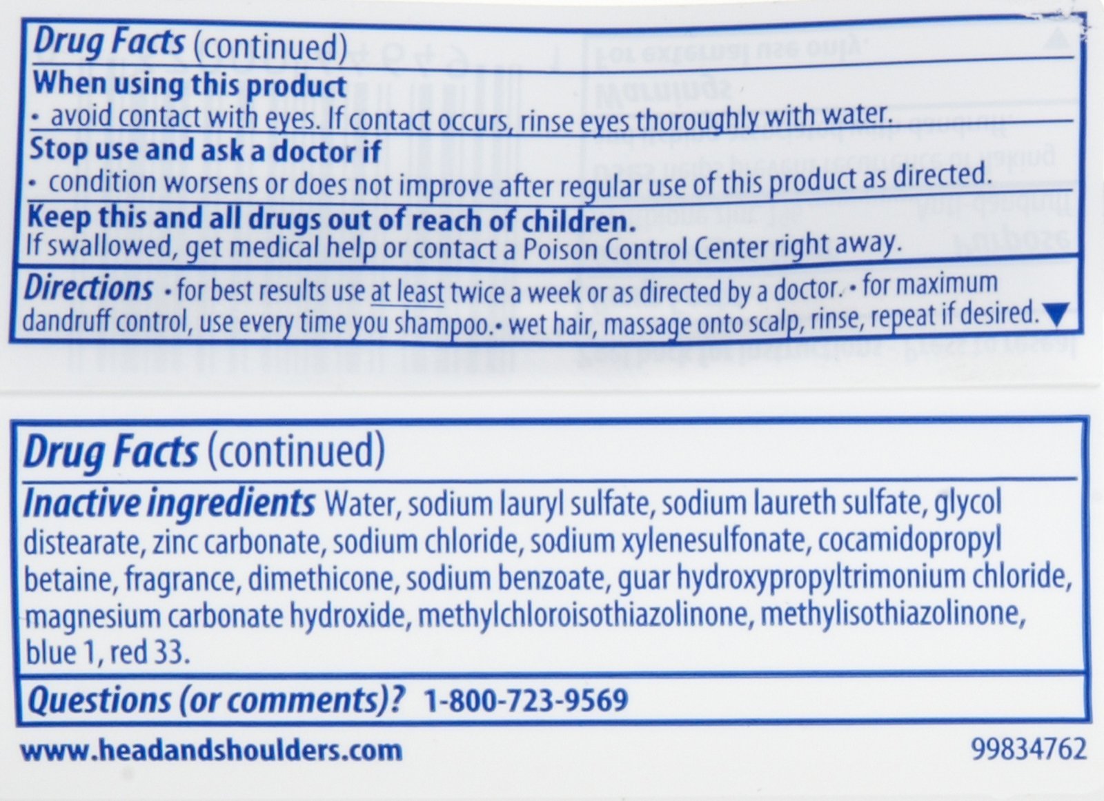 Head & Shoulders Classic Clean bottle on display, promising a clean scalp and flakes control.