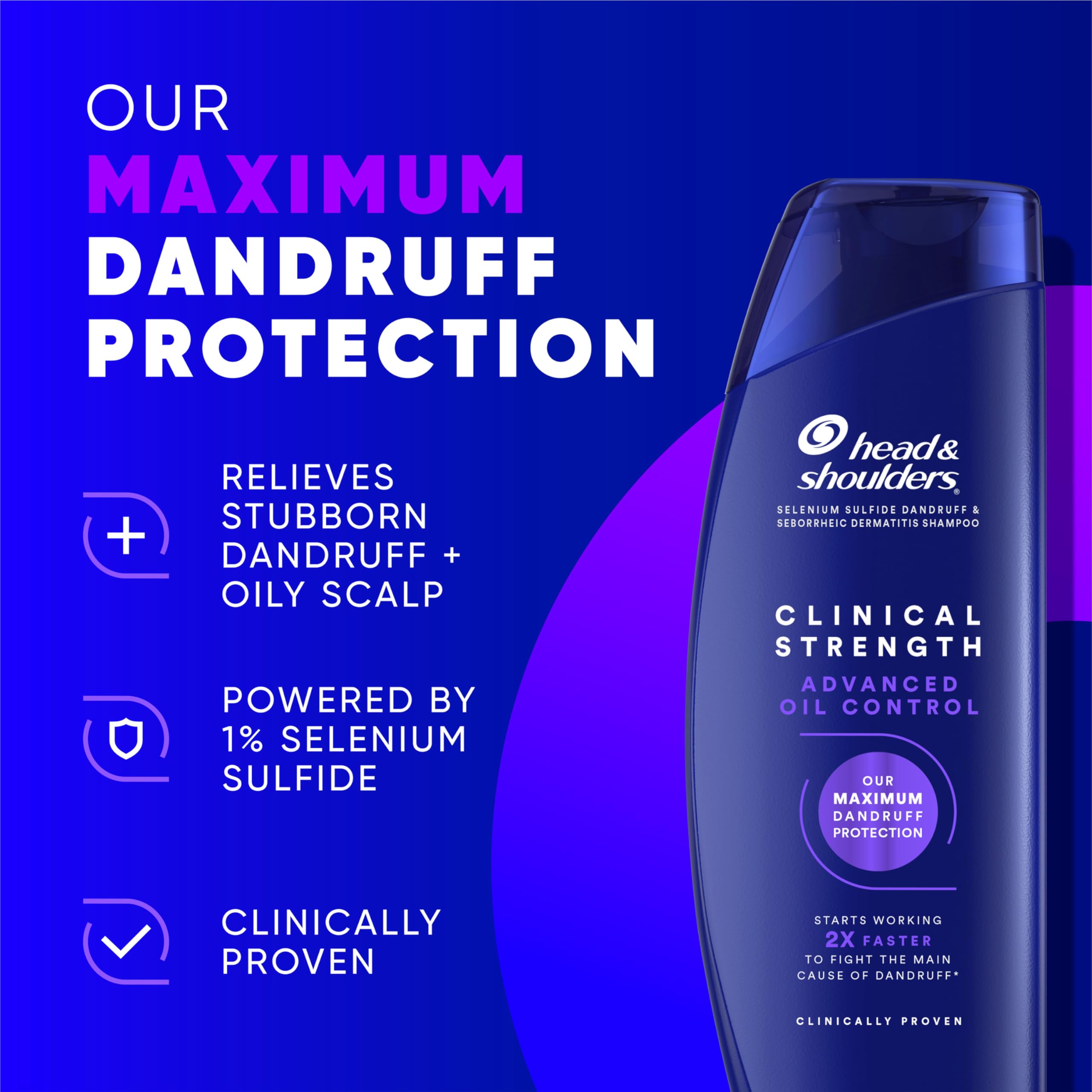 Head & Shoulders etiqueta-refrescante: etiqueta visible sugiere frescura