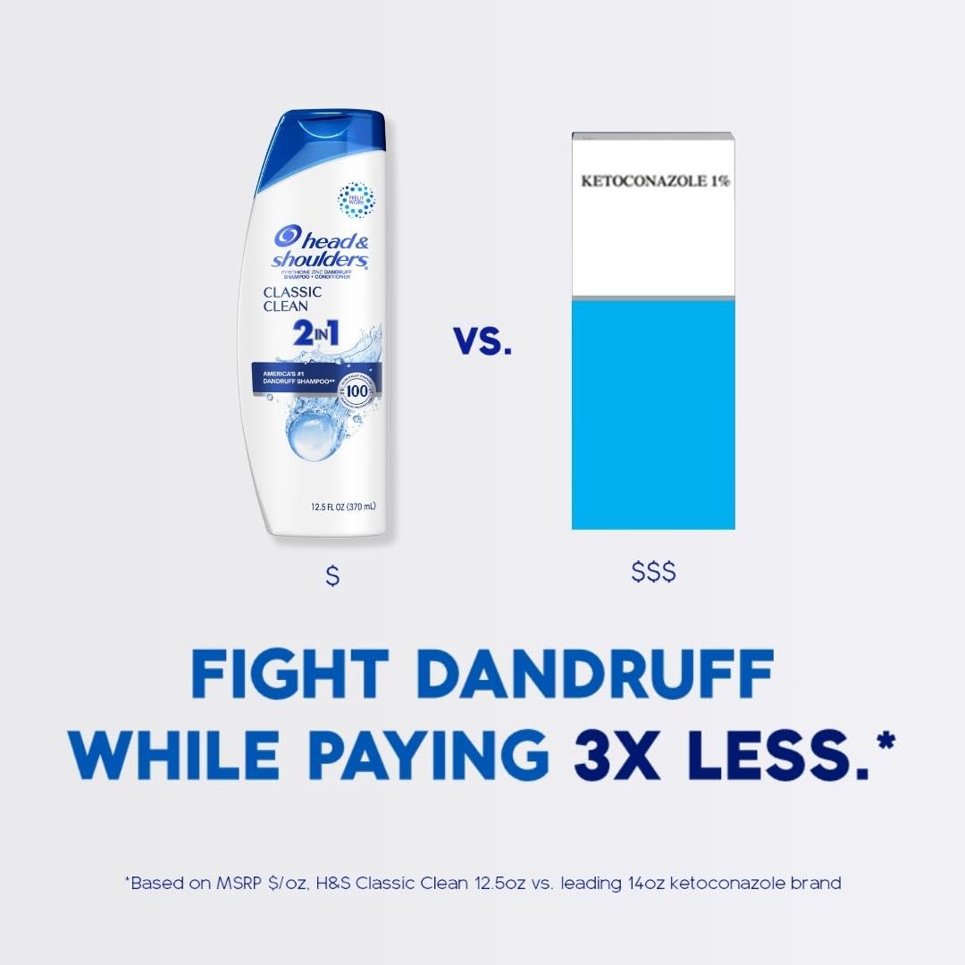 Head & Shoulders pyrithione zinc ingredient close-up emphasizing active protection.