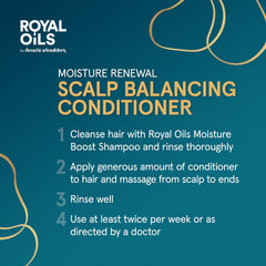 Applying Head & Shoulders conditioner to curly hair for softer, well-managed coils.