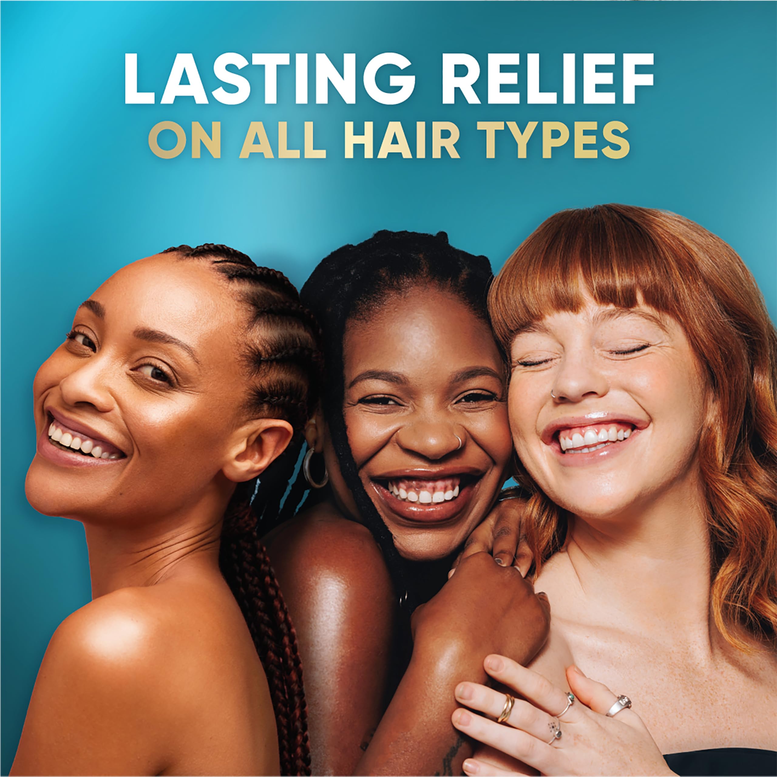 Hands applying Head & Shoulders Royal Oils Elixir to scalp for quick scalp care