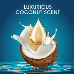 Close-up texture of Head & Shoulders Royal Oils conditioner showing rich, creamy formula.