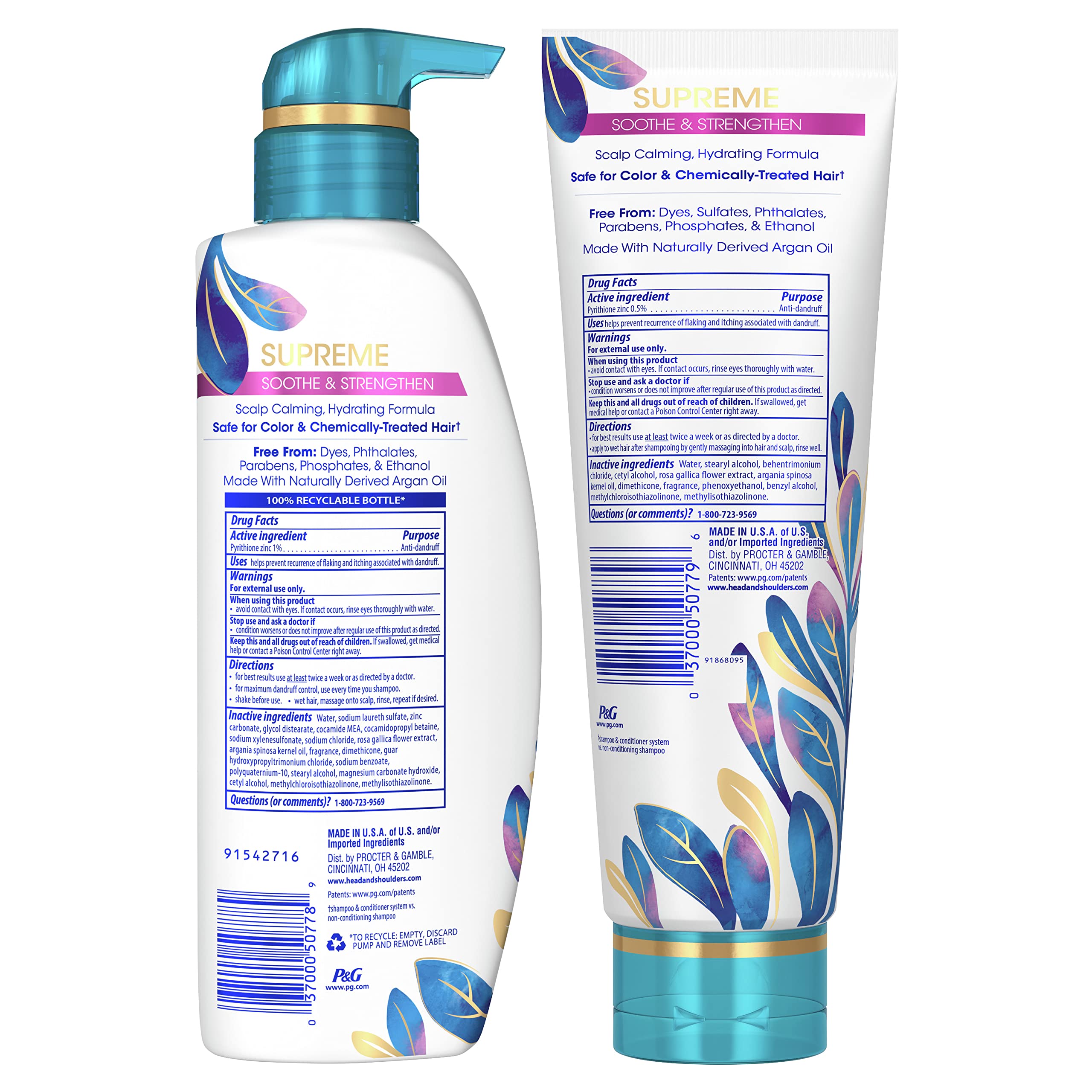 Envase grande de 21.2 onzas Head & Shoulders Supreme