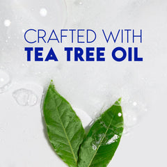 Head & Shoulders Tea Tree Oil 2in1 shampoo texture close-up with cooling sensation