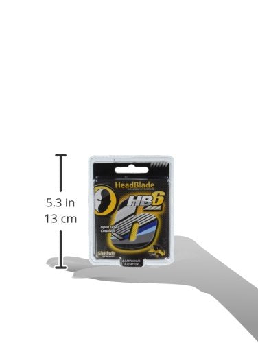 HeadBlade refill blades used on face and body for versatile grooming