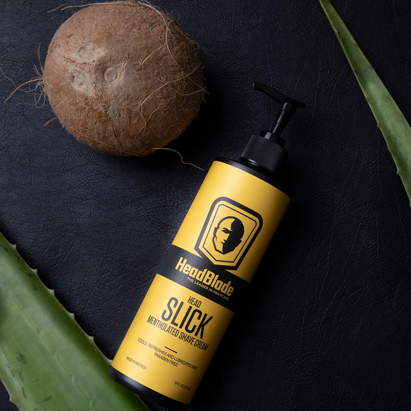 HeadBlade HeadSlick aftercare skin looks calm and comfortable