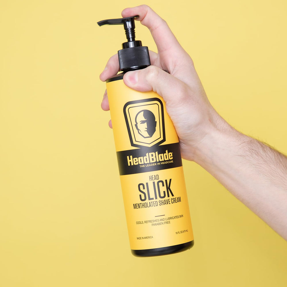 HeadBlade HeadSlick menthol cooling provides refreshing shave