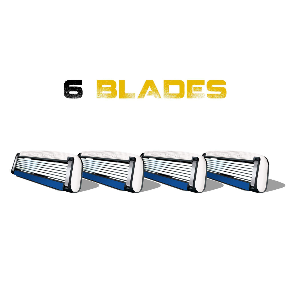 HeadBlade MOTO and ATX compatibility graphic indicating razor compatibility