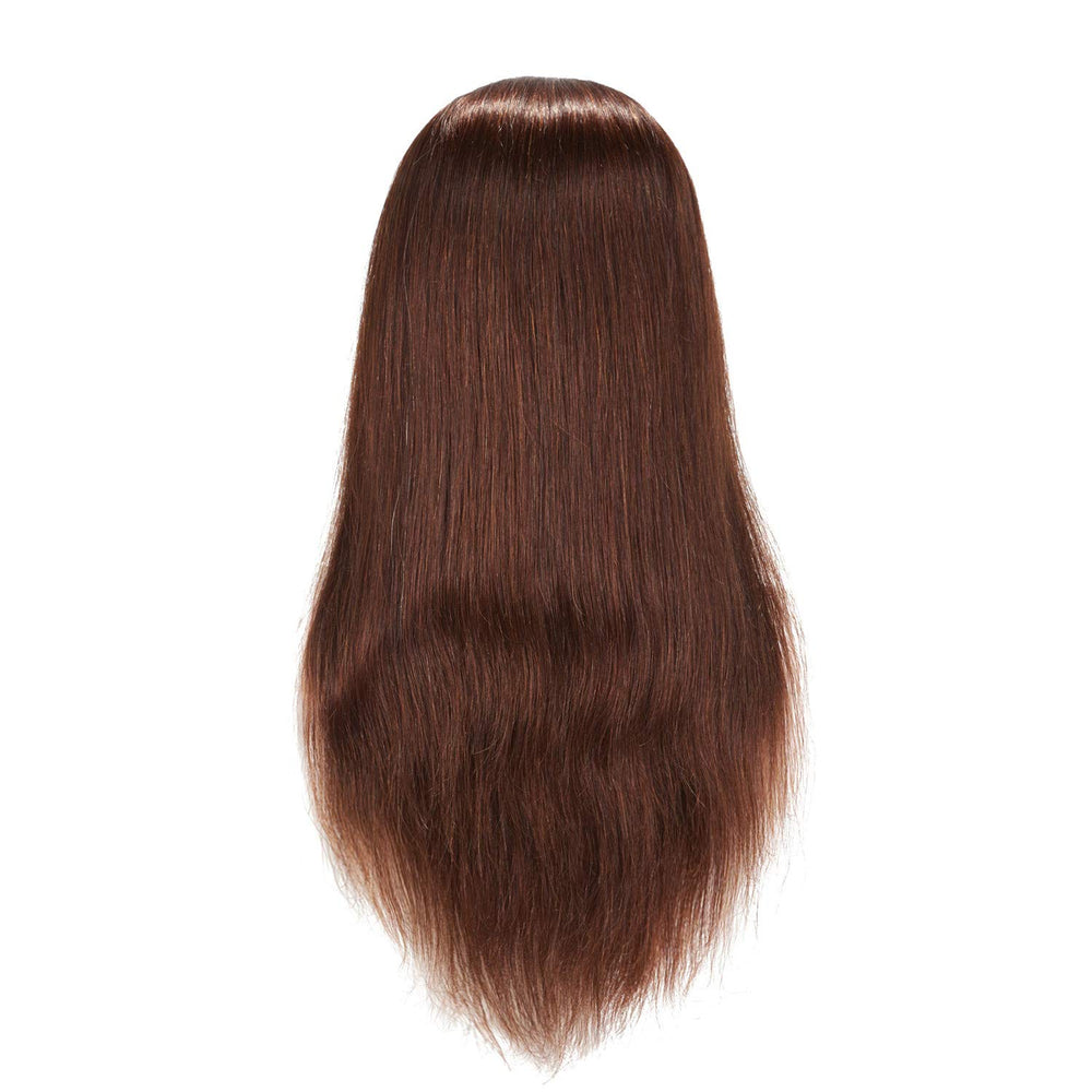 Headwinn professional hairdressing head offers durable fibers for repeated use.
