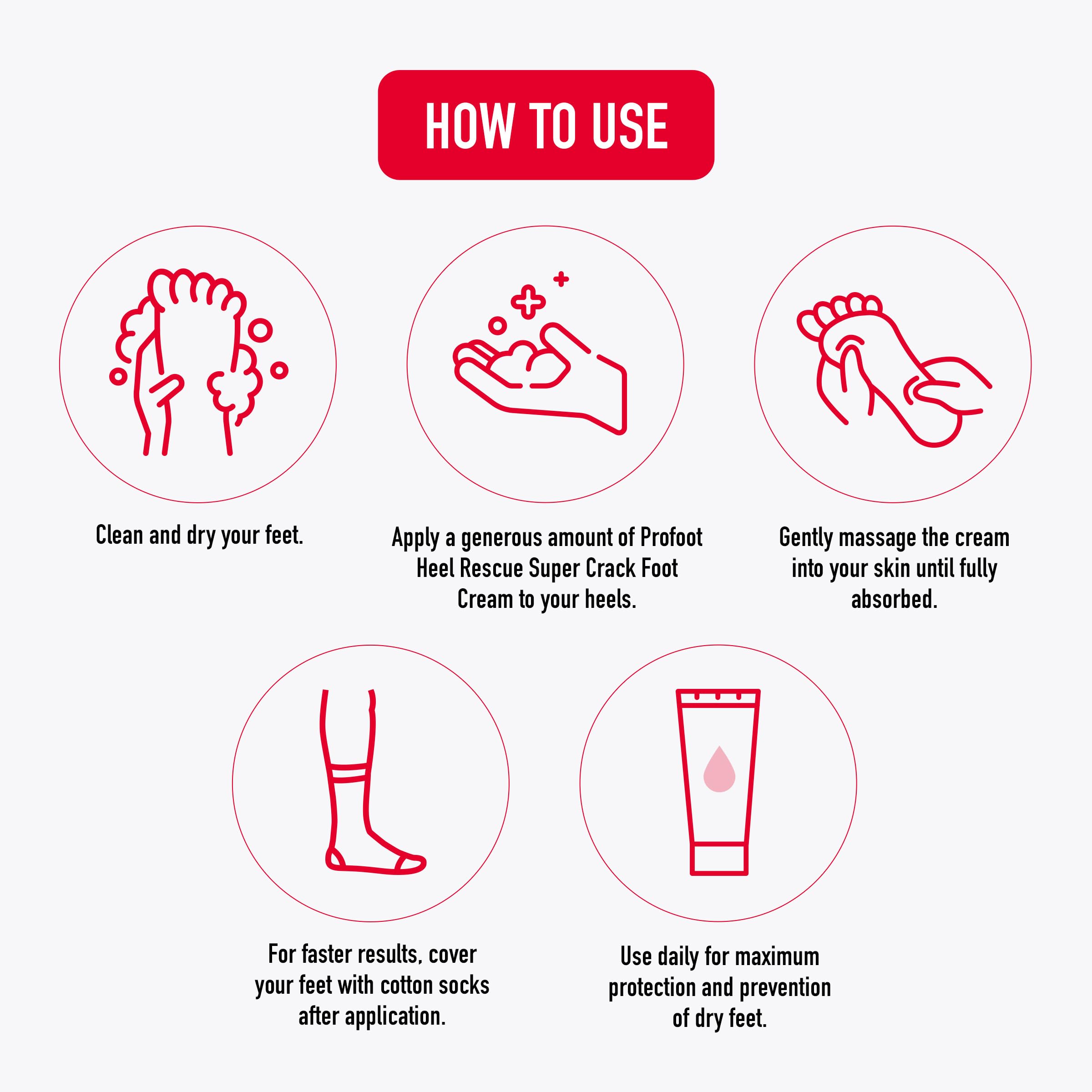Heal&Rescue uso en codos y rodillas para piel áspera.