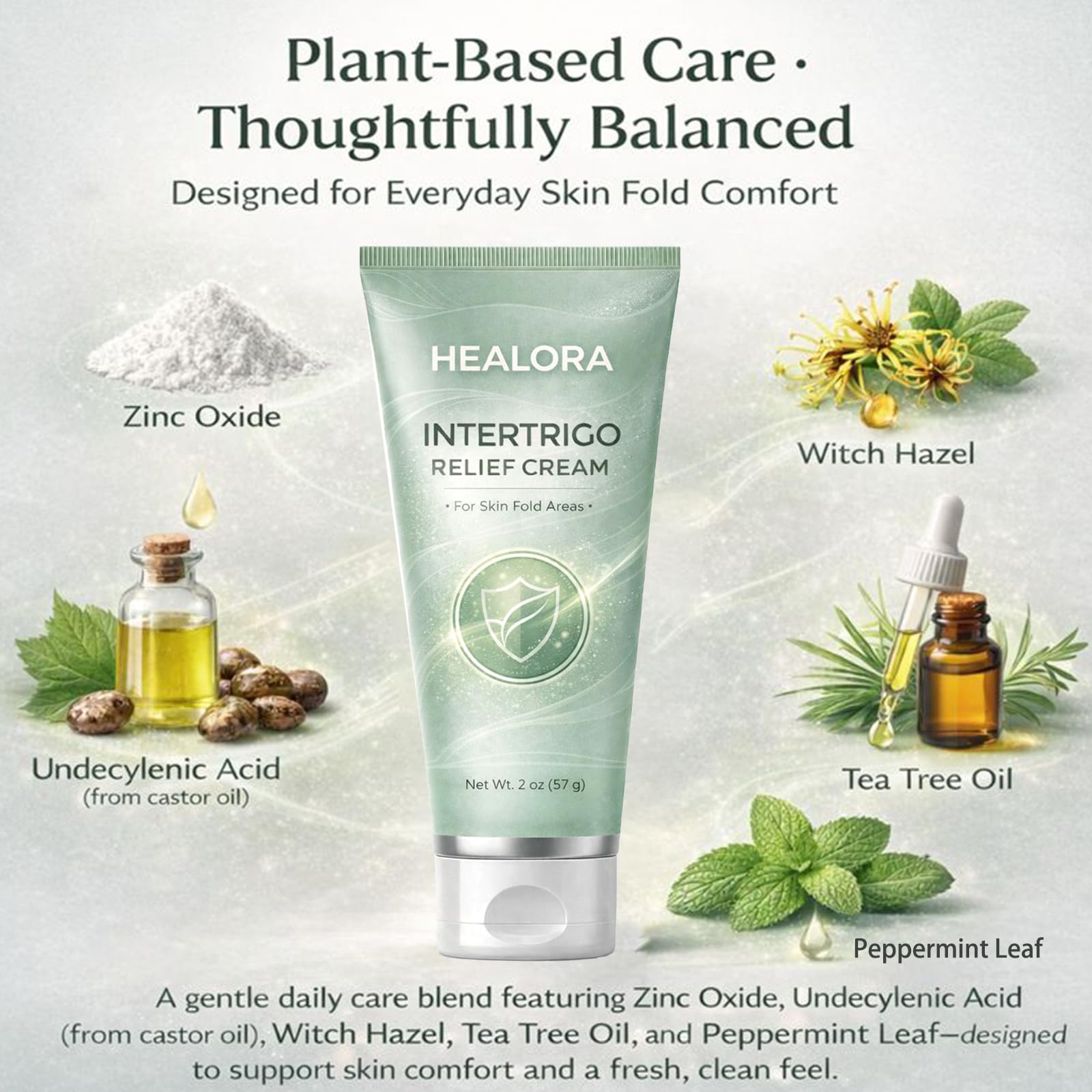 HEALORA Cream absorbs quickly with a lightweight, non-greasy feel