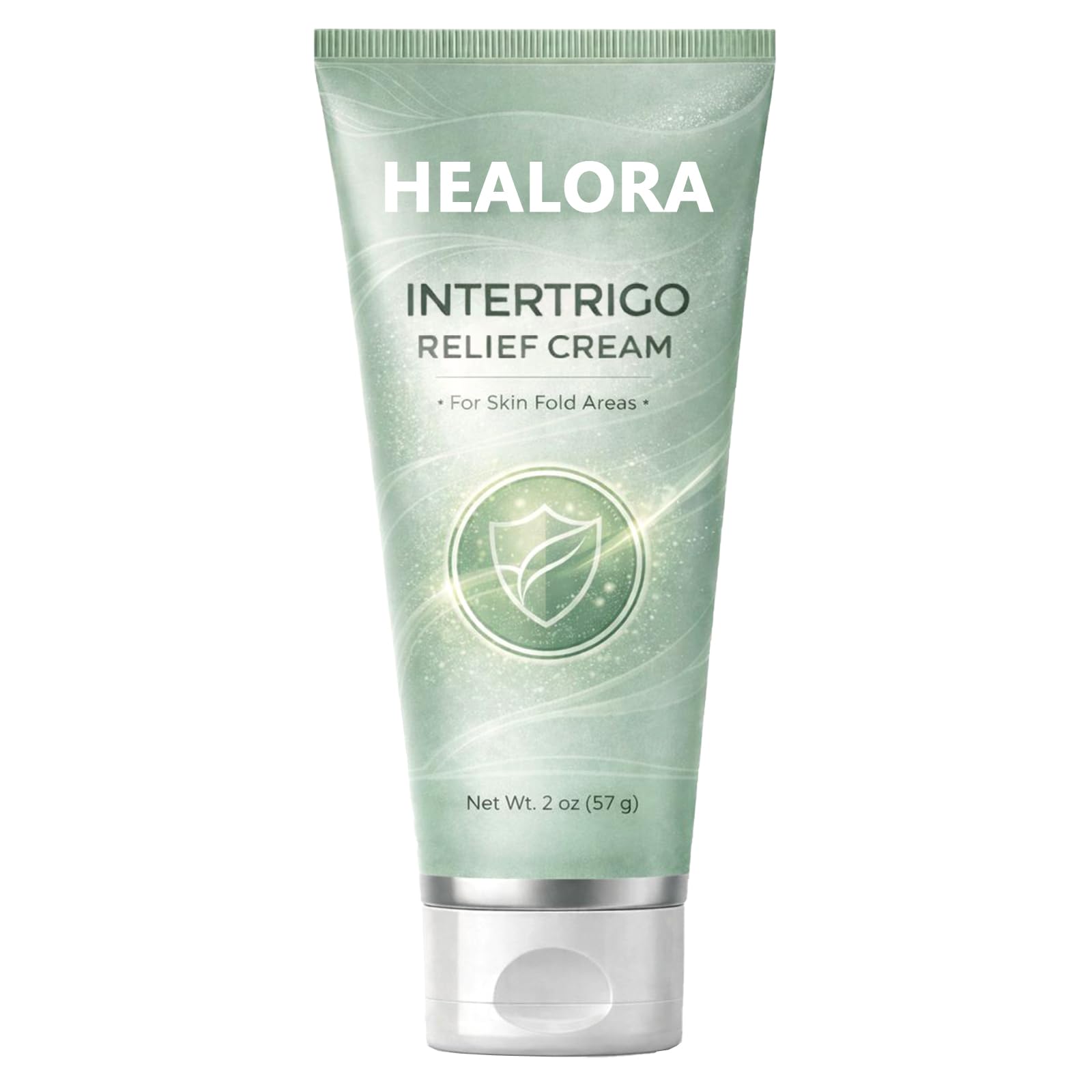 HEALORA Cream applied to underarms reducing friction for daily comfort