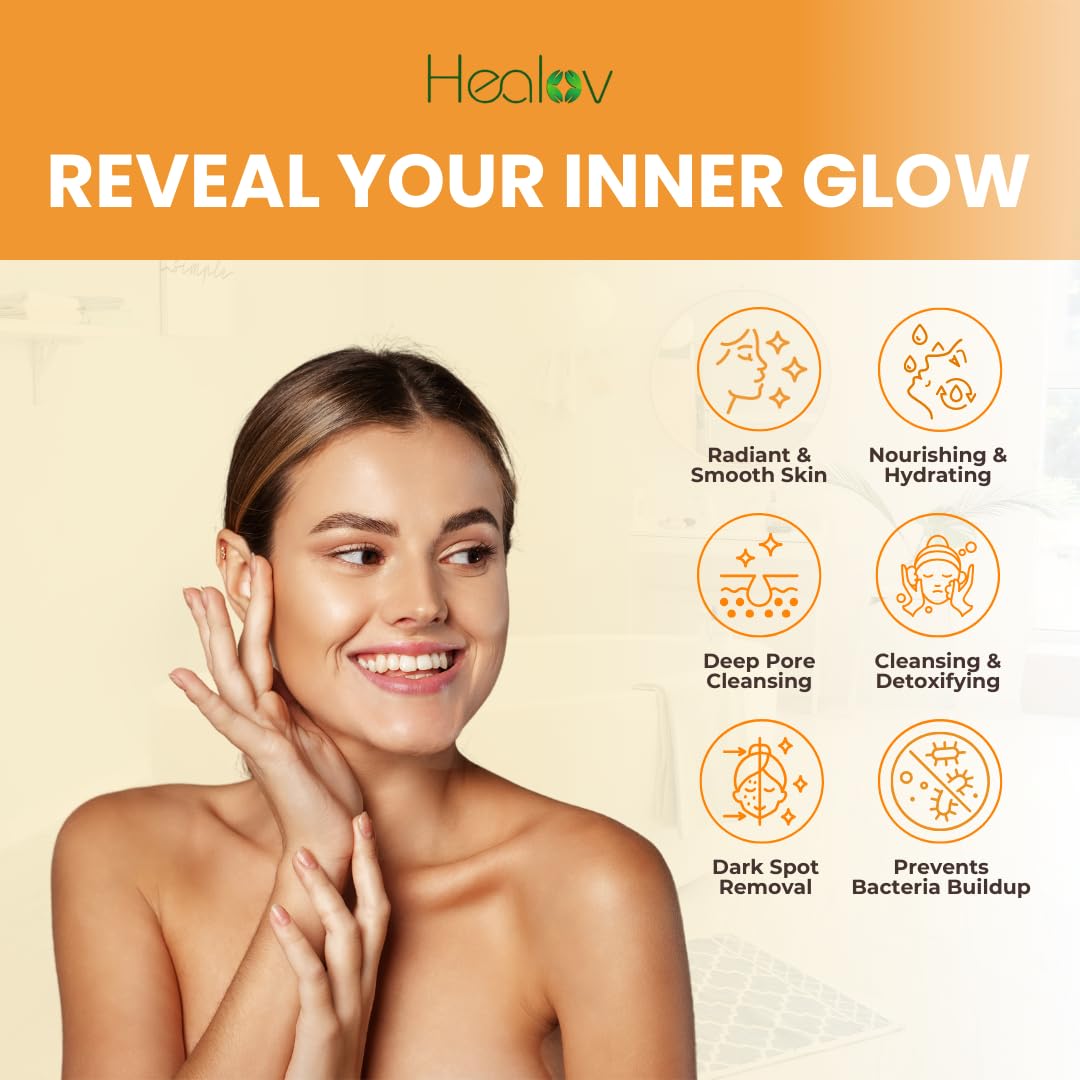 Healov Kojic Acid Lotion, aplicación en mano, para rostro y cuerpo.