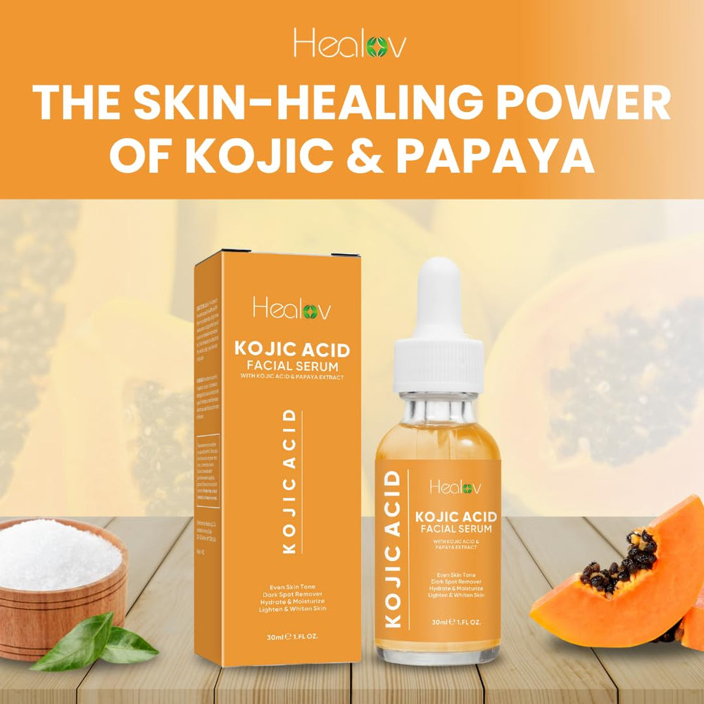 Healov Kojico Serum: aplicador preciso para rostro y cuello.