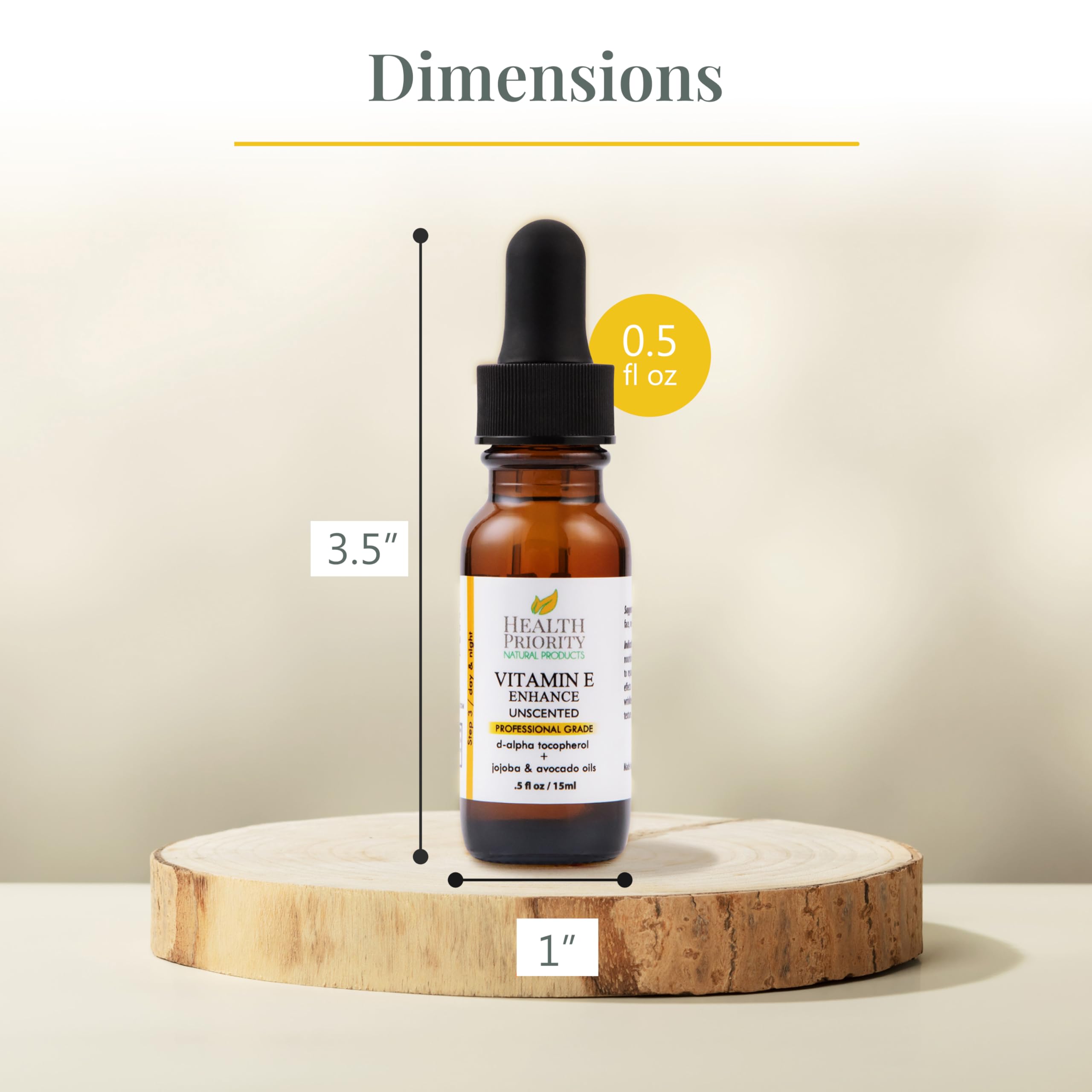 Health Priority Natural Products Aceite de Vitamina E: mezcla con jojoba y aguacate