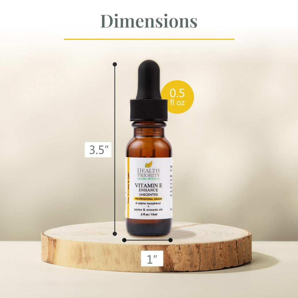 Health Priority Natural Products Aceite de Vitamina E: mezcla con jojoba y aguacate