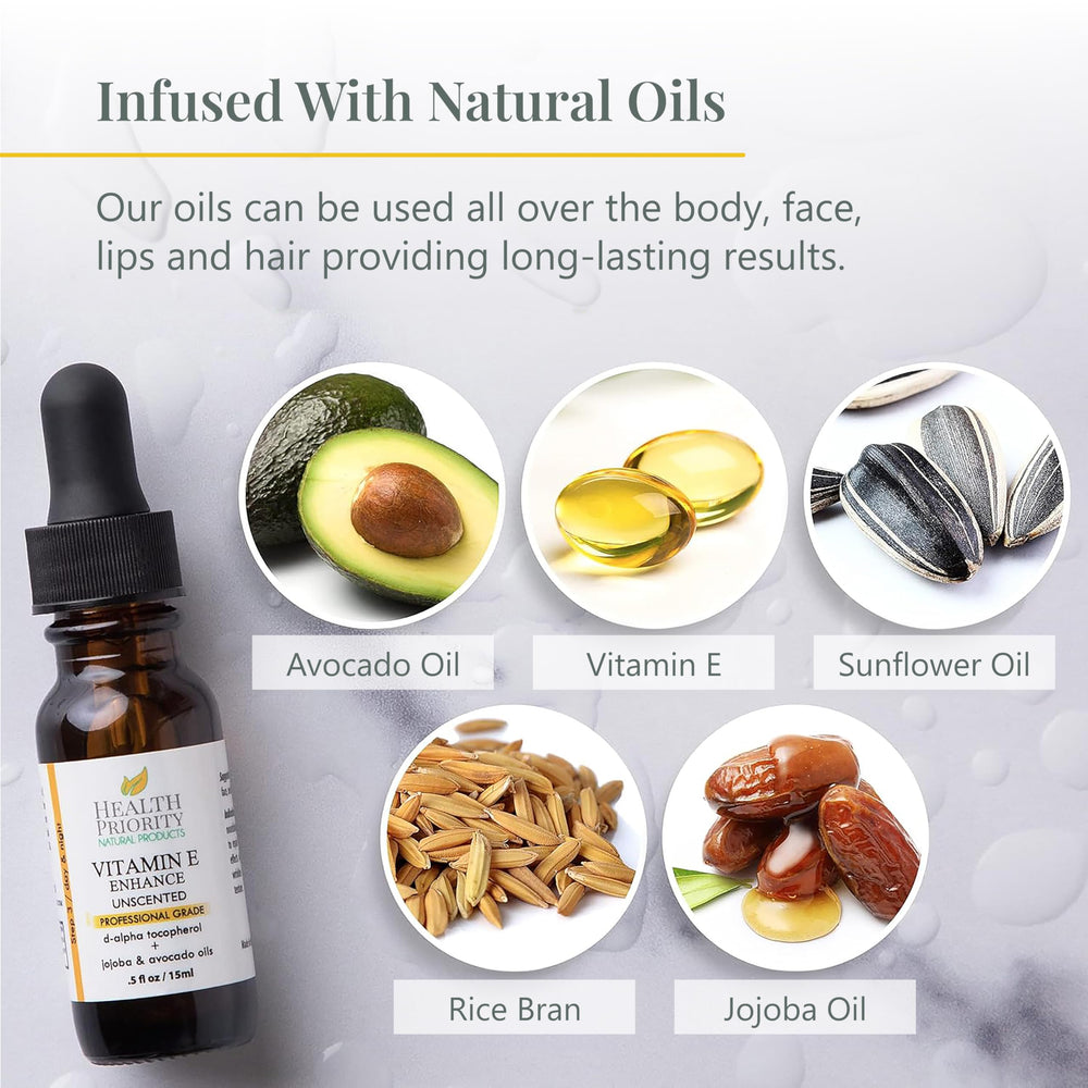 Health Priority Natural Products Aceite sin fragancia, absorción suave en piernas
