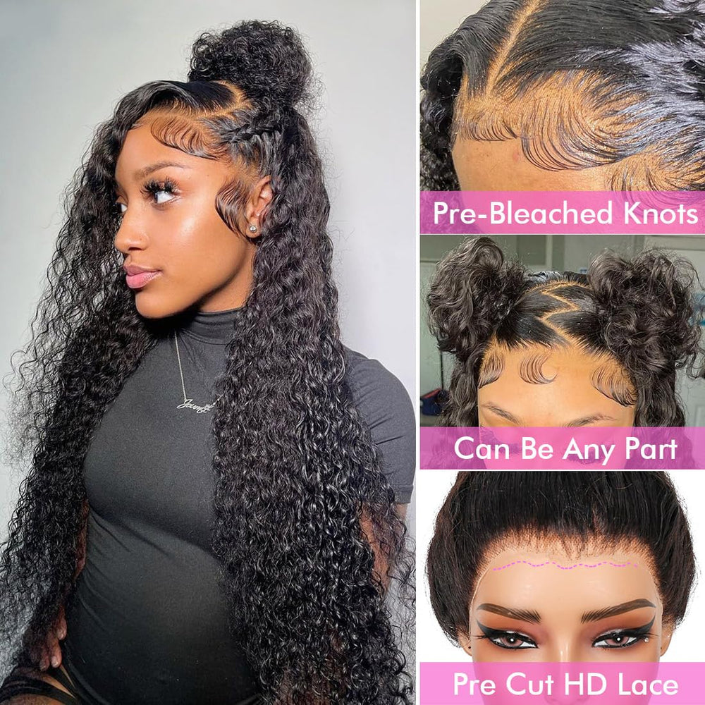 Healthair pre-plucked natural hairline creates a seamless edge.