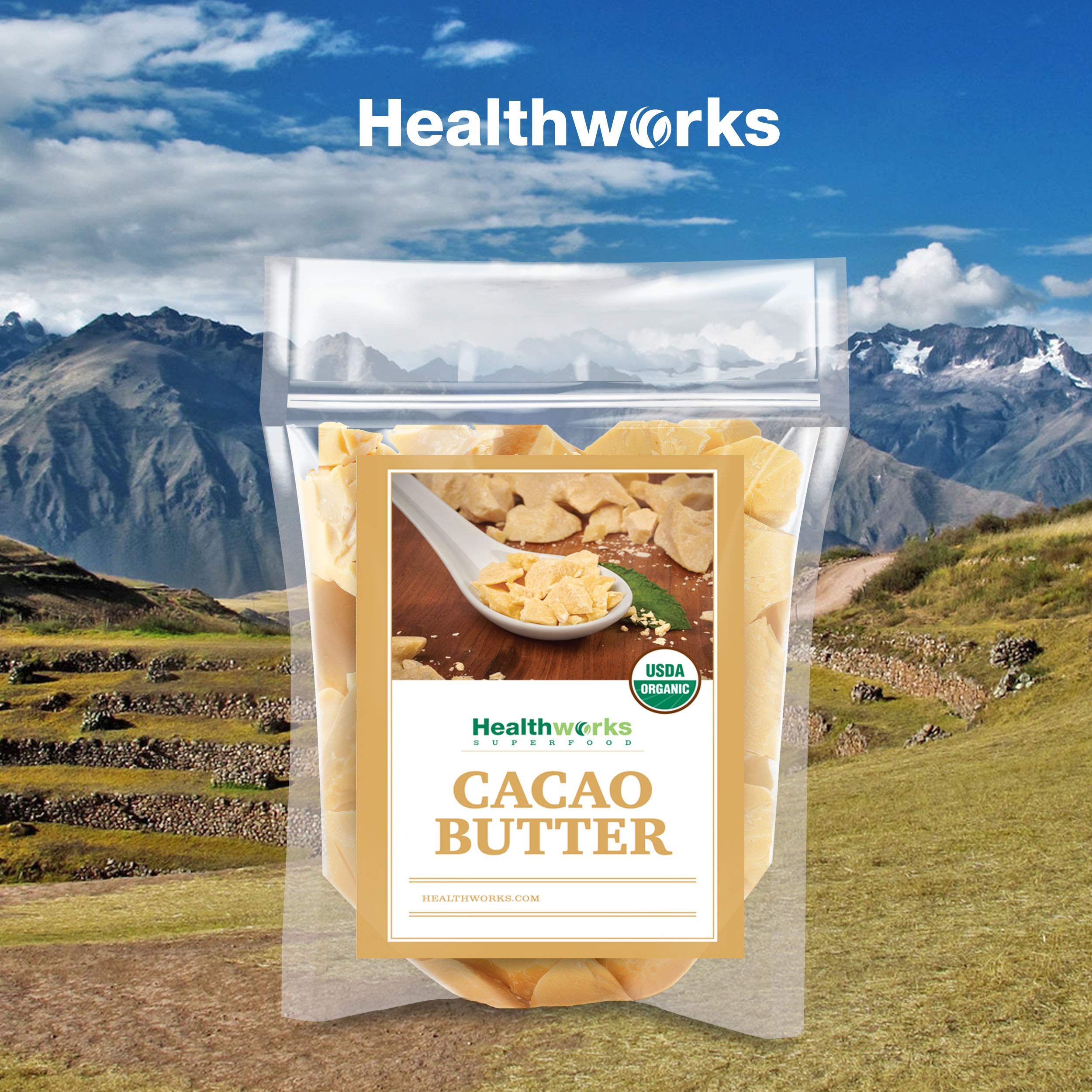 Healthworks sugar free cacao butter boosts flavor without sugar