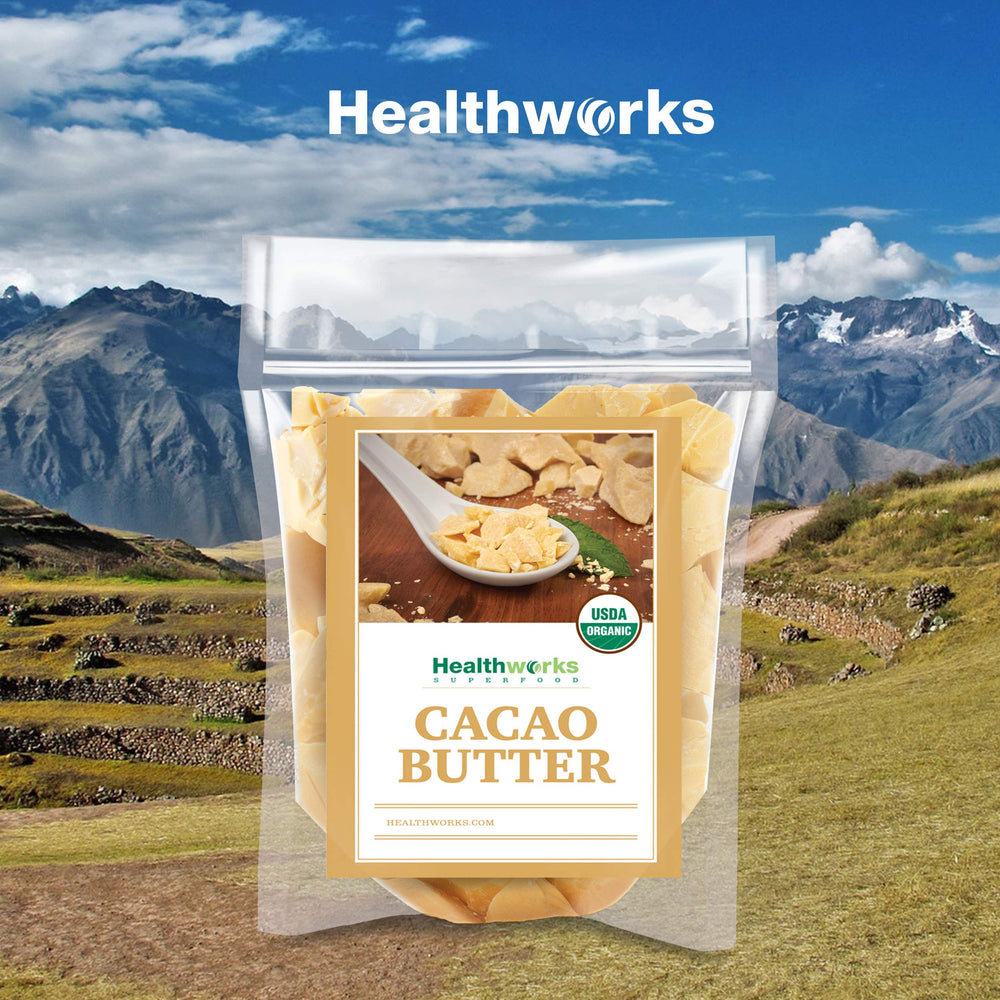 Healthworks sugar free cacao butter boosts flavor without sugar