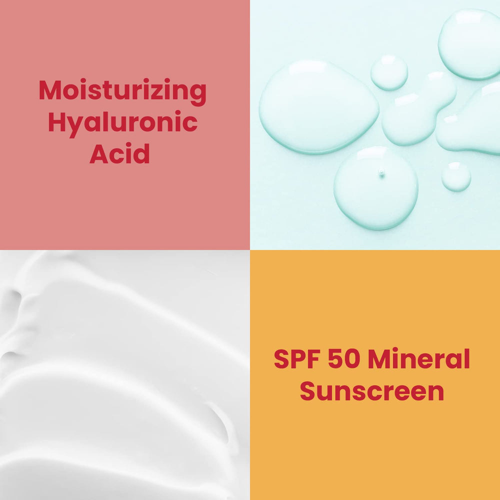 Healthy Skin Lab Protect label shows dermatologist-tested, non-comedogenic formula.